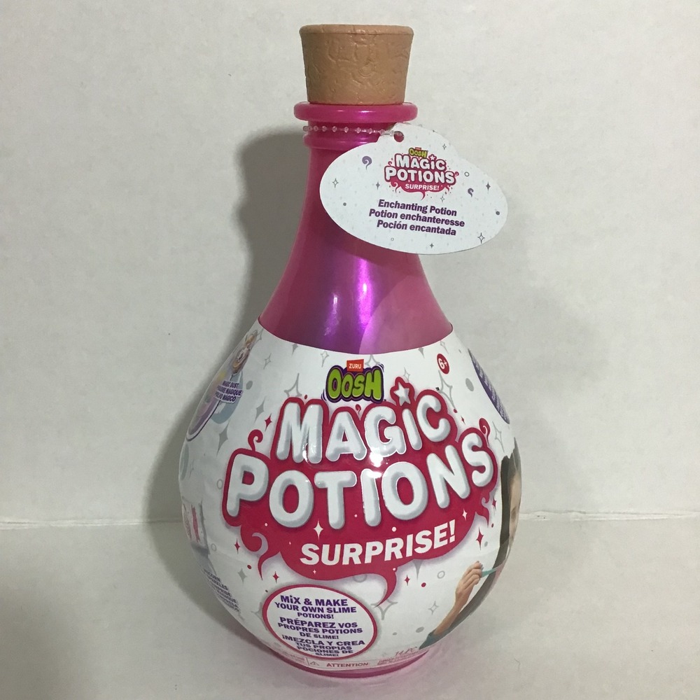 Zuru Oosh Magic Potions Surprise Enchanting Potion Pink DIY Slime Kit New